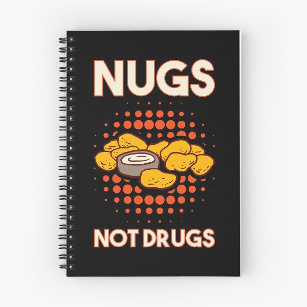 Item preview, Nugs Not Drugs Nuggets Snack Deep Fry Chicken Top Fast Food Chicken Meat Breaded Battered Deepfried Restaurant Menu designed and sold by shirti.