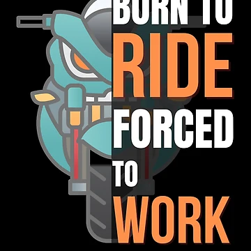 Artwork thumbnail, Born To Ride Forced To Work by Promedia