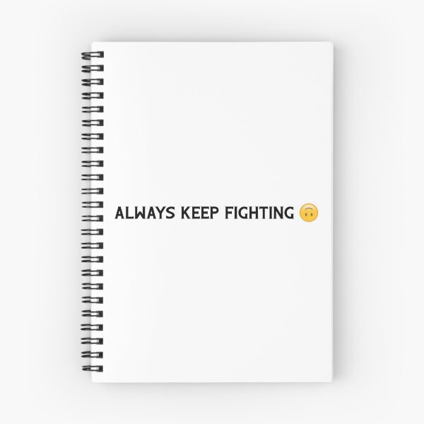 Item preview, Ironic "Always Keep Fighting ?" 2 designed and sold by jennifersbodies.