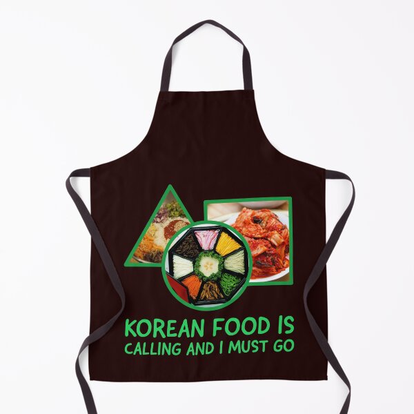Item preview, korean food is calling and i must go, korean food, kimchi, bibimbap designed and sold by doctors-apparel.