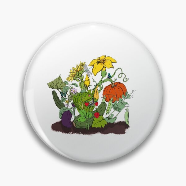 Item preview, Plants garden vegetables fruit nature gift idea designed and sold by LuminOrb.