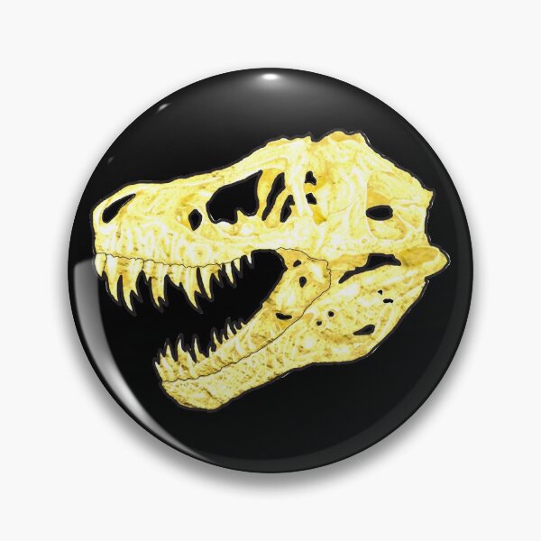 Item preview, GOLDEN T-REX SKULL designed and sold by GOTOCREATE.