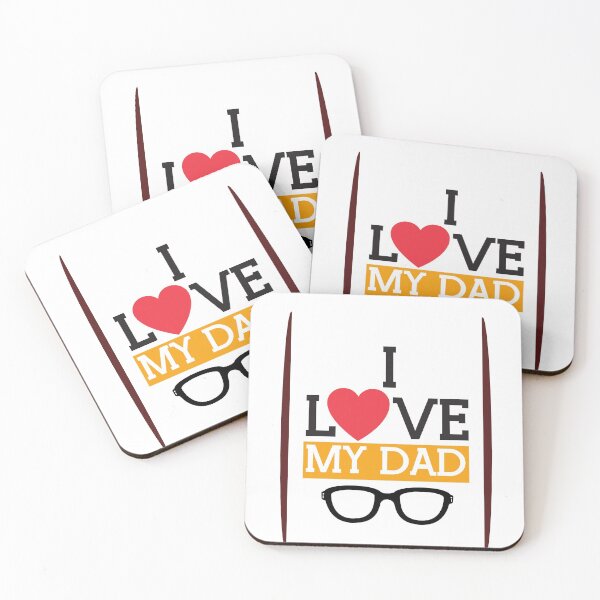 Item preview, i love dad designed and sold by HasnaanMohsin.