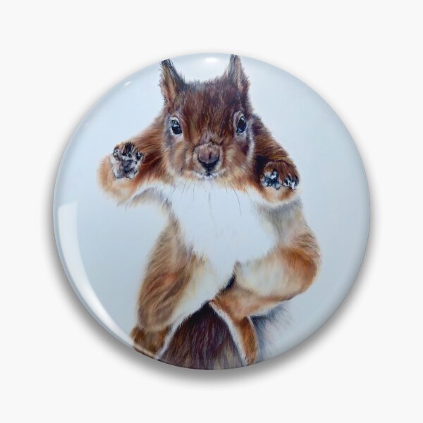 Item preview, Red Squirrel in the snow designed and sold by sarah-davey-art.
