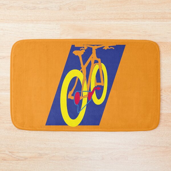 Item preview, Copy of Pop Art Orange Hardtail MTB designed and sold by RabeDesigns.