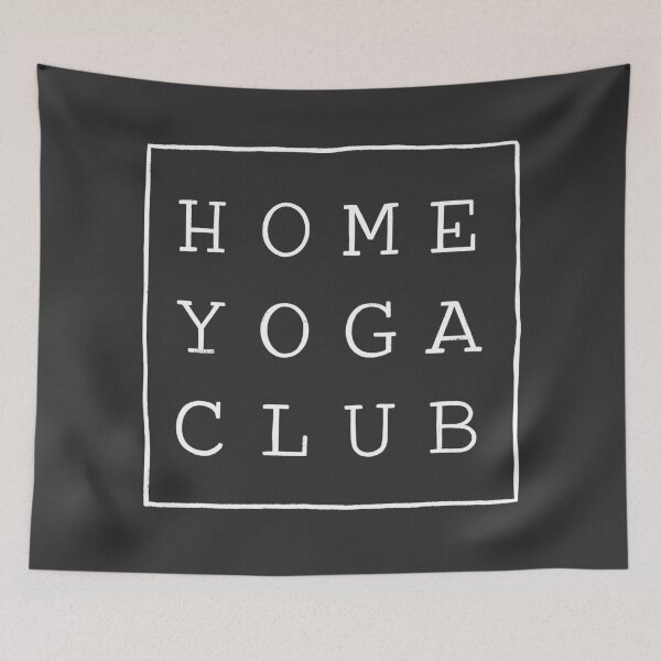 Item preview, Home Yoga Club Font Design designed and sold by gamboling.