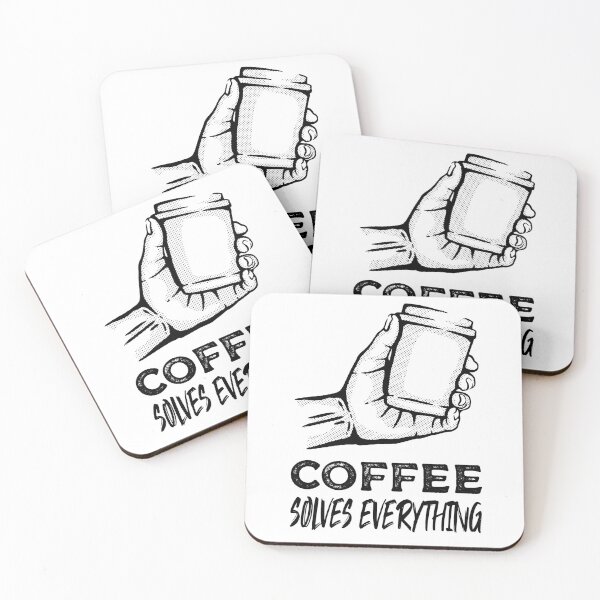 Item preview, Coffee Solves Everything Gift  designed and sold by FoxShop.
