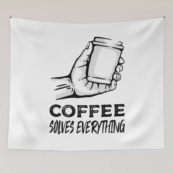 Item preview, Coffee Solves Everything Gift  designed and sold by FoxShop.