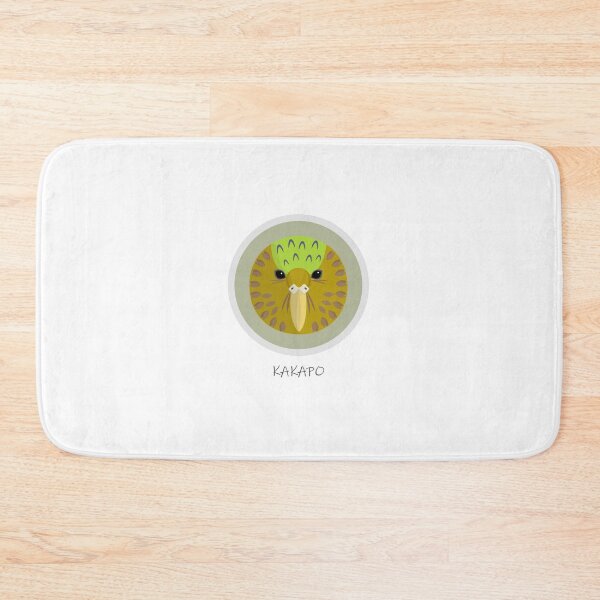 Item preview, Kakapo parrot face with sign designed and sold by SpottedPilot.