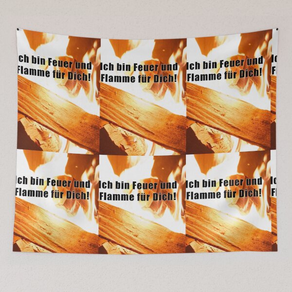 Item preview, I am fire and flame for you. designed and sold by Ingo Gerlach.