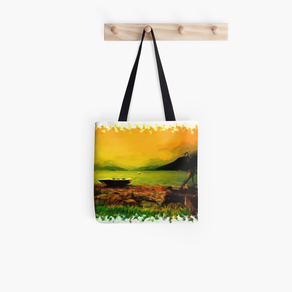 Sunset Over Holy Loch Tote Bag
