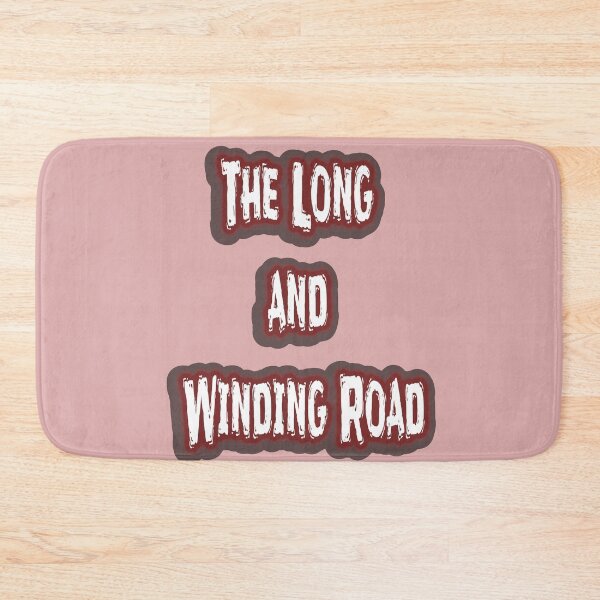 Item preview, The Long and Winding Road designed and sold by QuotesDogma.