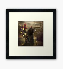 "A Bear Who Carried A Kingdom" Framed Print