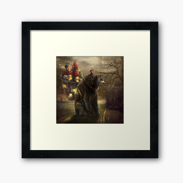Item preview, "A Bear Who Carried A Kingdom" designed and sold by Matylda Konecka Illustrations.