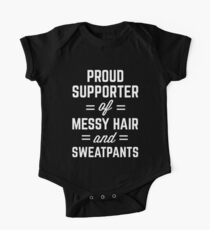 Messy Hair Quotes Short Sleeve Baby One Piece Redbubble