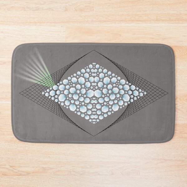 Item preview, Rhombus Net Stone Burst  designed and sold by Petra Rosa.