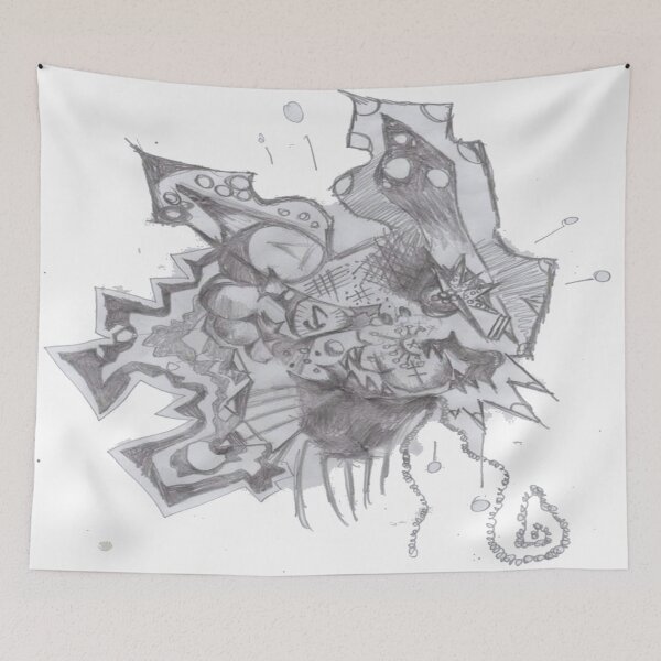 Item preview, Rabbit with bubbles and borders designed and sold by SetHorus.