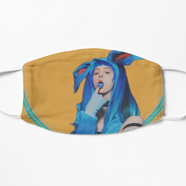 Relax and Point at the Blue Tongue Flat Mask