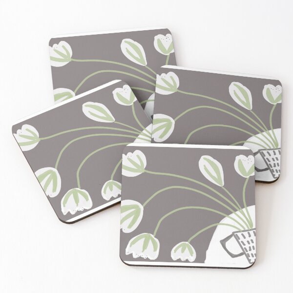Item preview, White tulips designed and sold by ANN KELLEY.