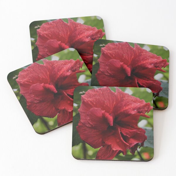 Item preview, Detalle de flor de hibisco designed and sold by PowderLanePress.