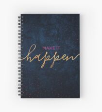 Cuaderno de espiral Make it happen / 2