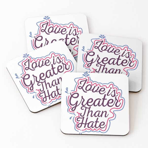 Item preview, Love is greater than hate designed and sold by FADIS.