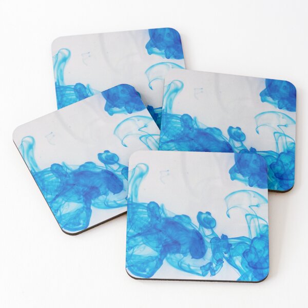 Item preview, blue paint smoke puff design designed and sold by The Red Shop.