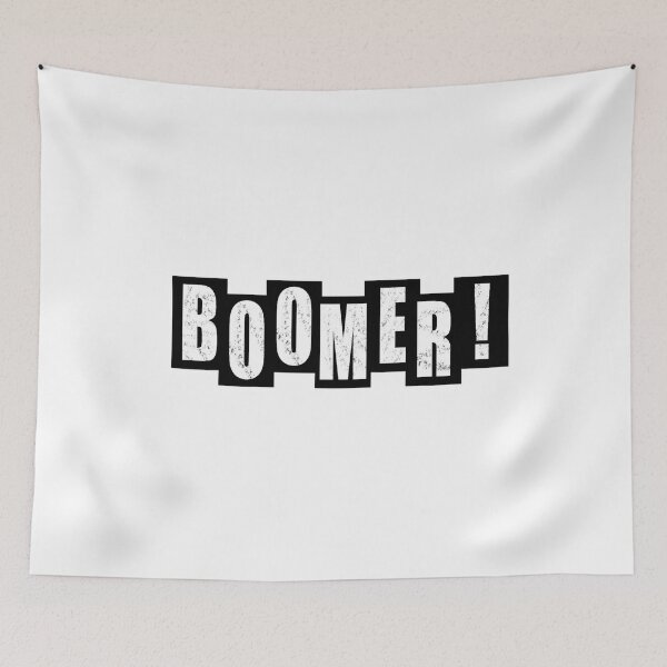 Item preview, Boomer - White designed and sold by BusyMonkeys.