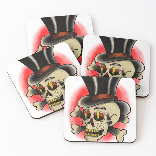 Item preview, Top hat skull and cross bones designed and sold by X1810x.