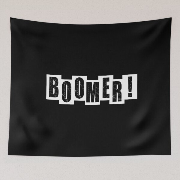 Item preview, Boomer - Black designed and sold by BusyMonkeys.