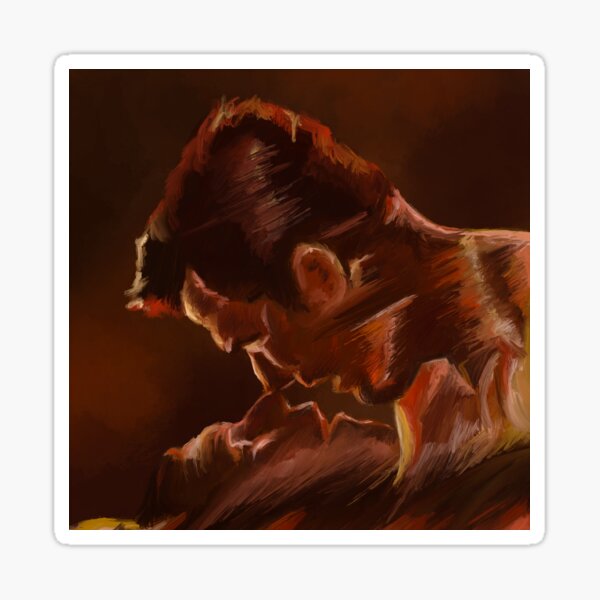 The Kiss of the Vampire (Claes Bang and Dolly Wells) Sticker