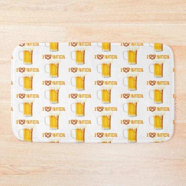 Item preview, I (Heart Pretzel) BEER! (Single Mug on White) designed and sold by PawsitiveMum.