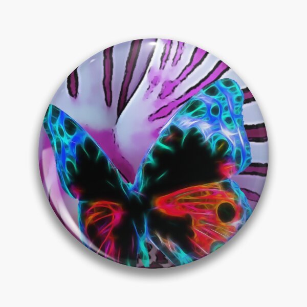 Artikelvorschau, Orchidee und Schmetterling entworfen und verkauft von Focal-Art.