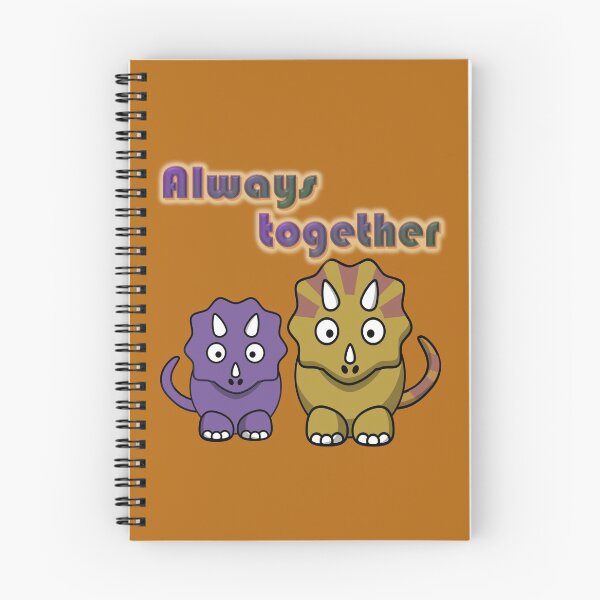 Item preview, Always together, a couple of dinos designed and sold by helenkaiy.