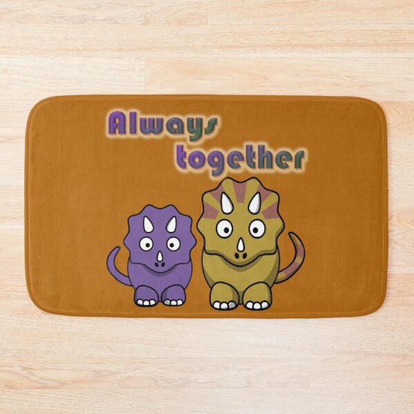 Item preview, Always together, a couple of dinos designed and sold by helenkaiy.