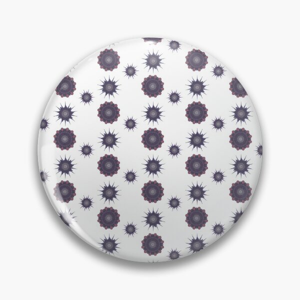 Item preview, Kaleidoscope Flowers and Stars Patterns Sticker Pack purple designed and sold by emm-j.