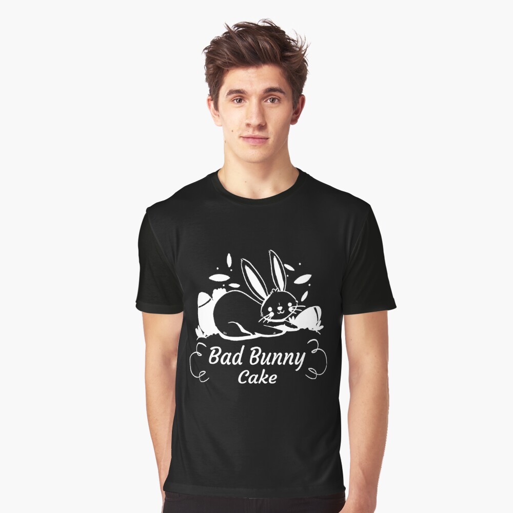 Bad Bunny Cake : Cute Gift idea For Friends, Dad, Mom, Brothers & Siblings  | Essential T-Shirt