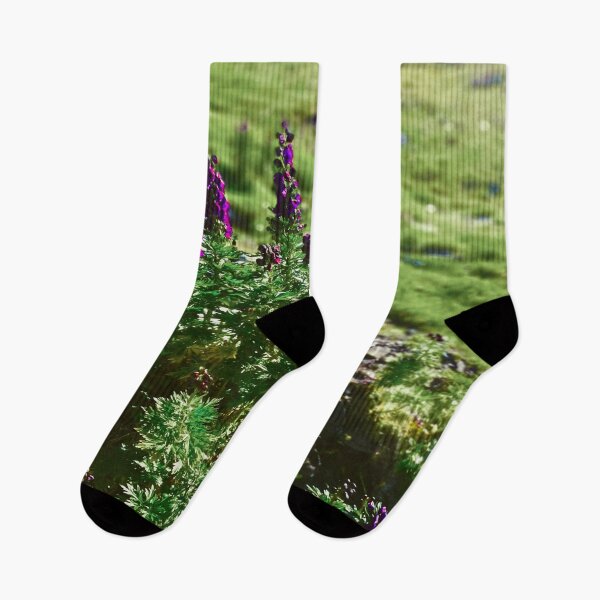 Item preview, flower in the mountains - green designed and sold by WalderDesign.