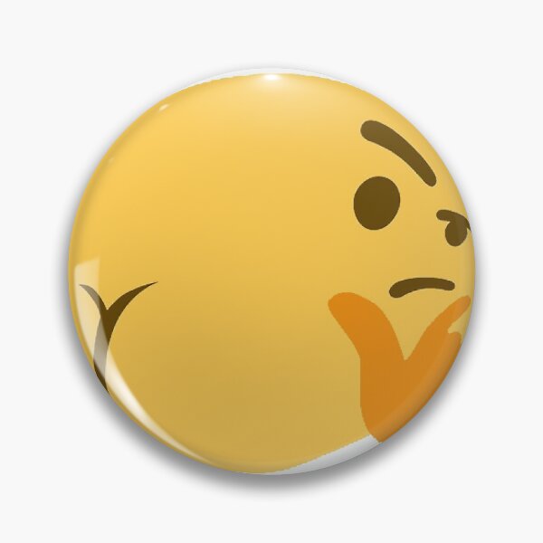 Artikelvorschau, Denkender Hintern Emoji entworfen und verkauft von Dankashire.