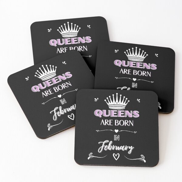 Item preview, Queens are born on february  designed and sold by Rainces.