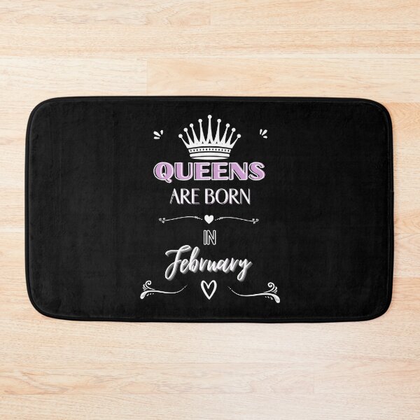 Item preview, Queens are born on february  designed and sold by Rainces.