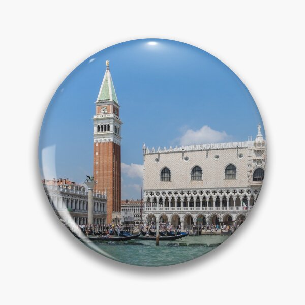 Item preview, Classic Venetian View - Sailing by the Celebrated Landmarks of Venice Italy designed and sold by Georgia Mizuleva.