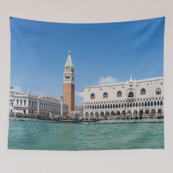 Item preview, Classic Venetian View - Sailing by the Celebrated Landmarks of Venice Italy designed and sold by Georgia Mizuleva.