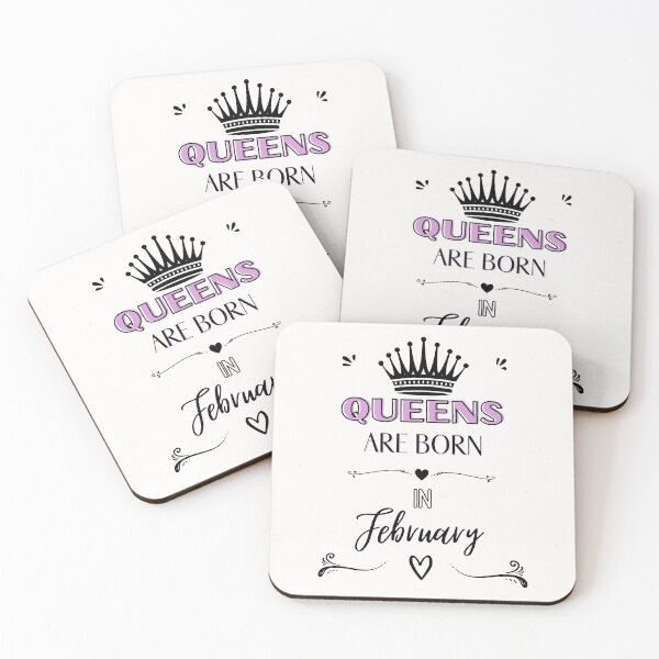 Item preview, Queens are born on february  2 designed and sold by Rainces.