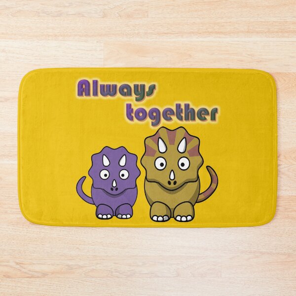 Item preview, Always together, a couple of dinos designed and sold by helenkaiy.