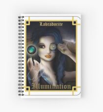 Gemstone Oracle Card - Illumination Spiral Notebook