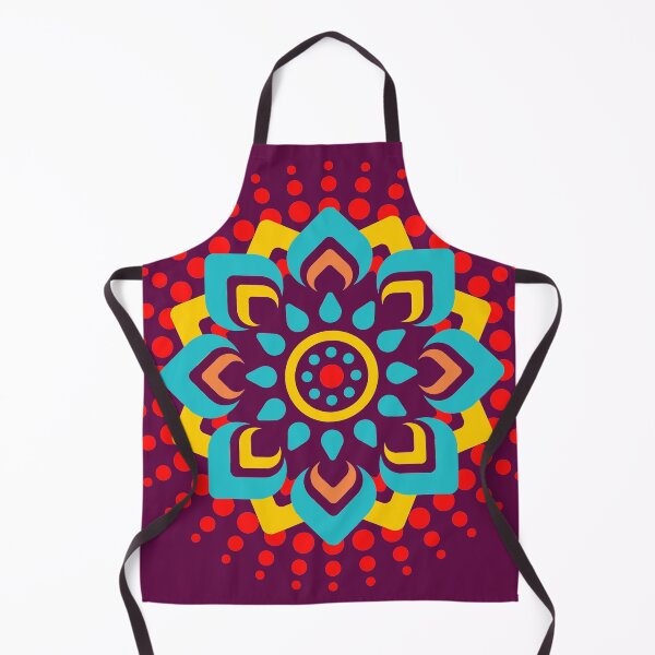 Item preview, Mandala Rangoli Colorful Design designed and sold by GodAsha.