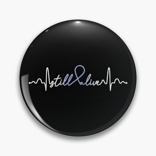 Item preview, Still Alive- Stomach Cancer Awareness Gifts for Women Stomach Cancer Support Ribbon designed and sold by Awarenessshop.