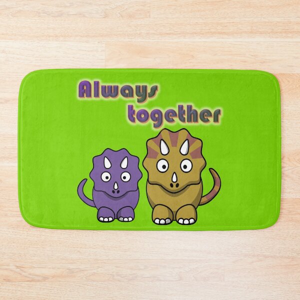 Item preview, Always together, a couple of dinos designed and sold by helenkaiy.