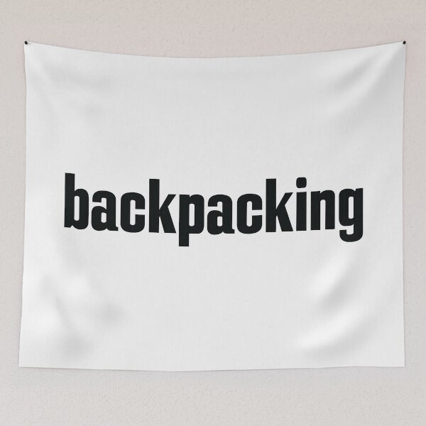 Item preview, Backpacking designed and sold by GoodVibesWX9.